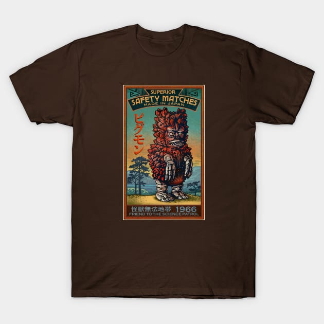 Japanese Monster Matches T-Shirt by ChetArt